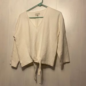 Cute v neck with front tie